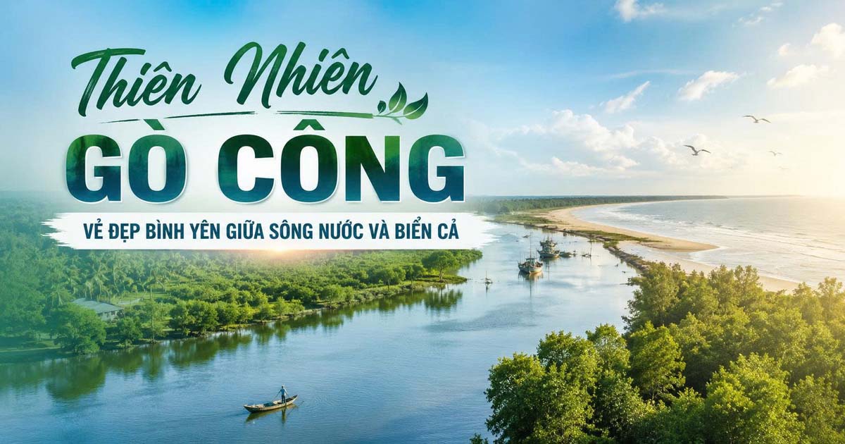 Thiên Nhiên Gò Công – Vẻ Đẹp Bình Yên Giữa Sông Nước Và Biển Cả